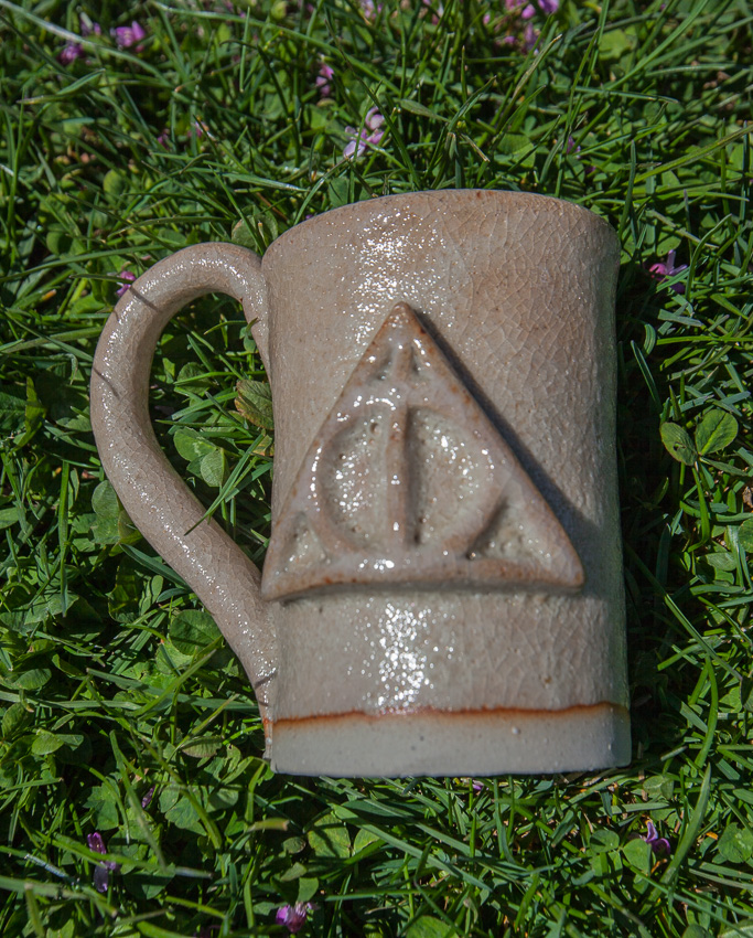 Ceramic Harry Potter Deathly Hallows Coffee Mug © Karla Hovde 2015